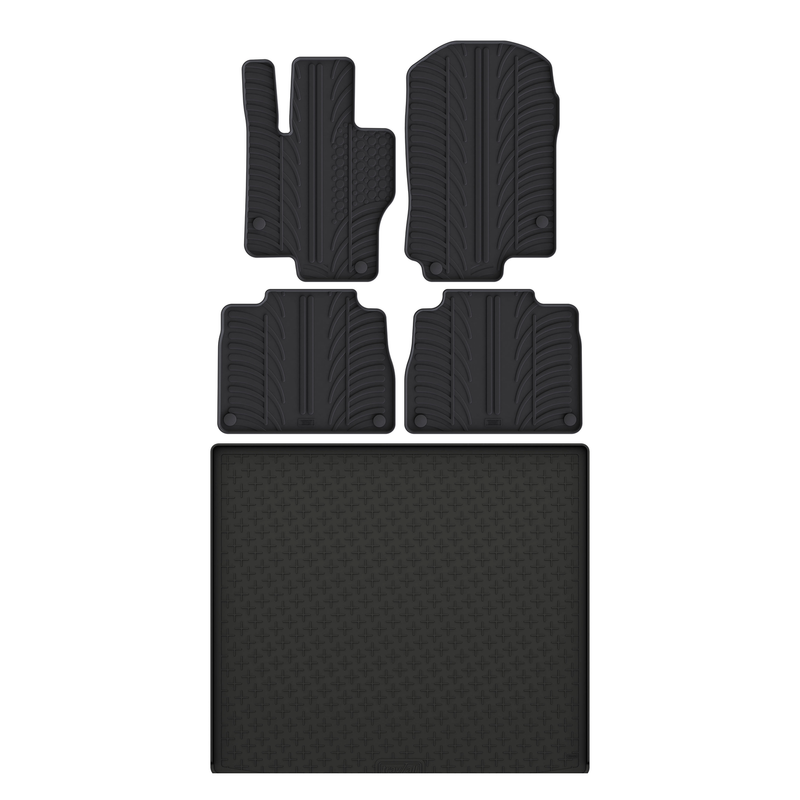 Pack tapis de coffre et tapis auto en caoutchouc pour Mercedes GLE (2019-)