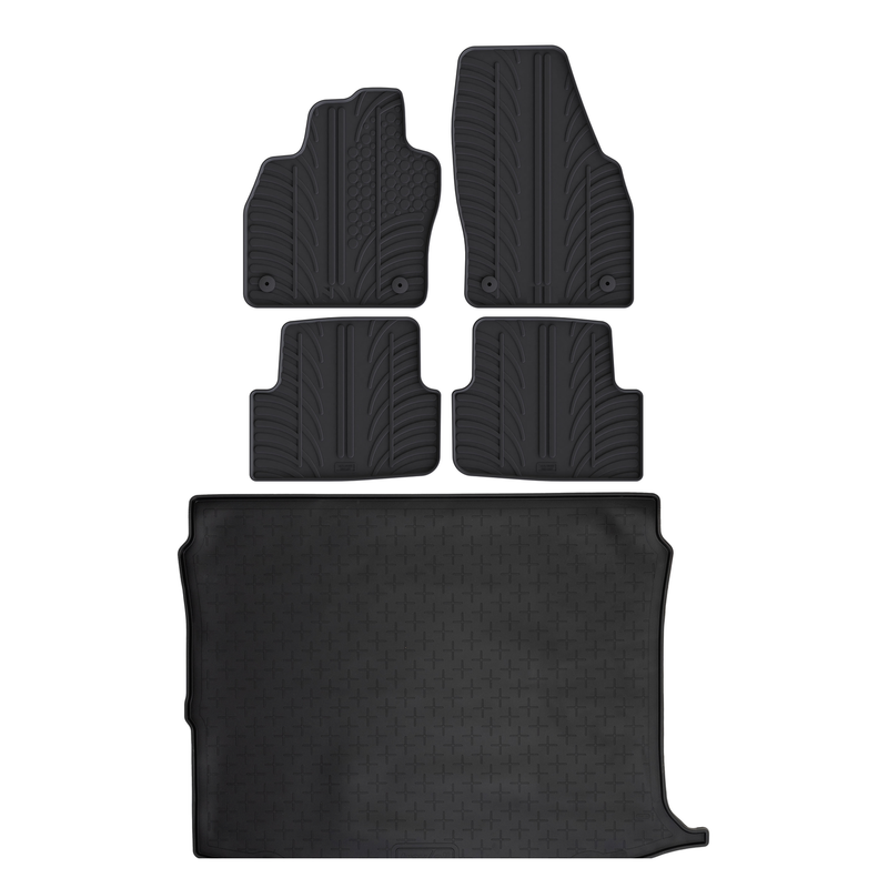 Pack tapis de coffre et tapis auto en caoutchouc pour VW Taigo (2021-)