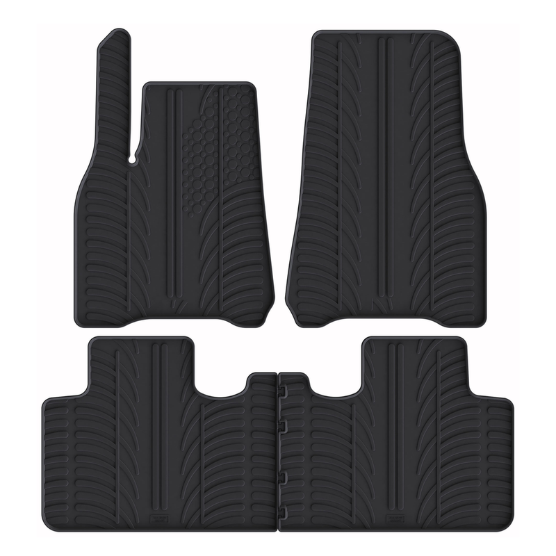 Tapis auto en caoutchouc pour Tesla Model Y (2020-2025)
