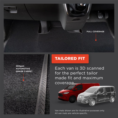 Peugeot Partner Teepee (1996-2008) Carpet Floor Mat