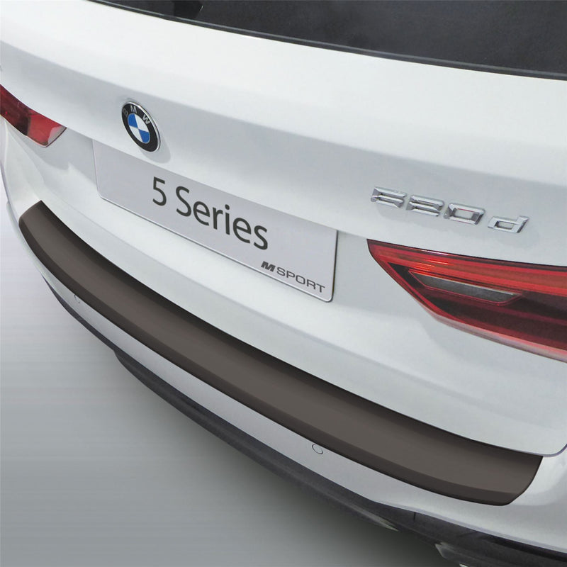 Protection Seuil Coffre BMW Série 5 (2020-2023) - Autocollant ABS Noir Anti-rayures, Montage Facile Sans Perçage - 6
