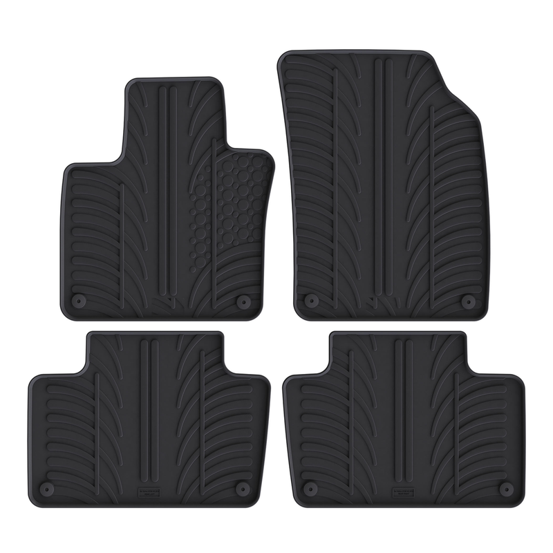 Tapis auto en caoutchouc pour Volvo XC90 (2015-)