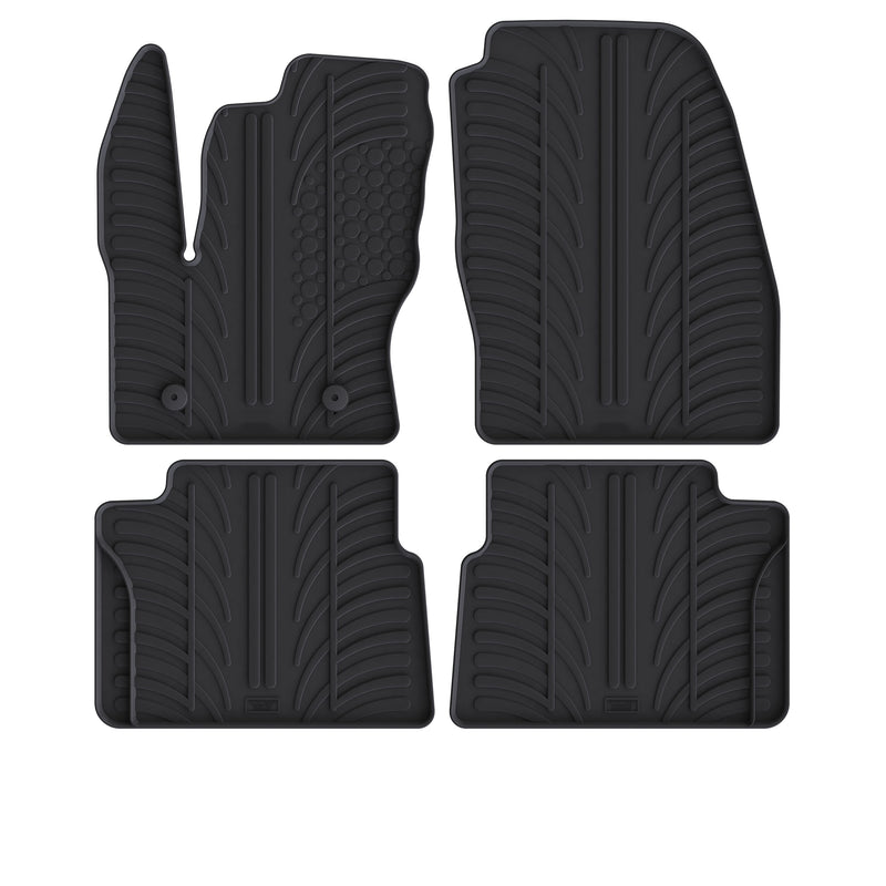 Tapis auto en caoutchouc pour Ford Transit Connect (2013-2023)