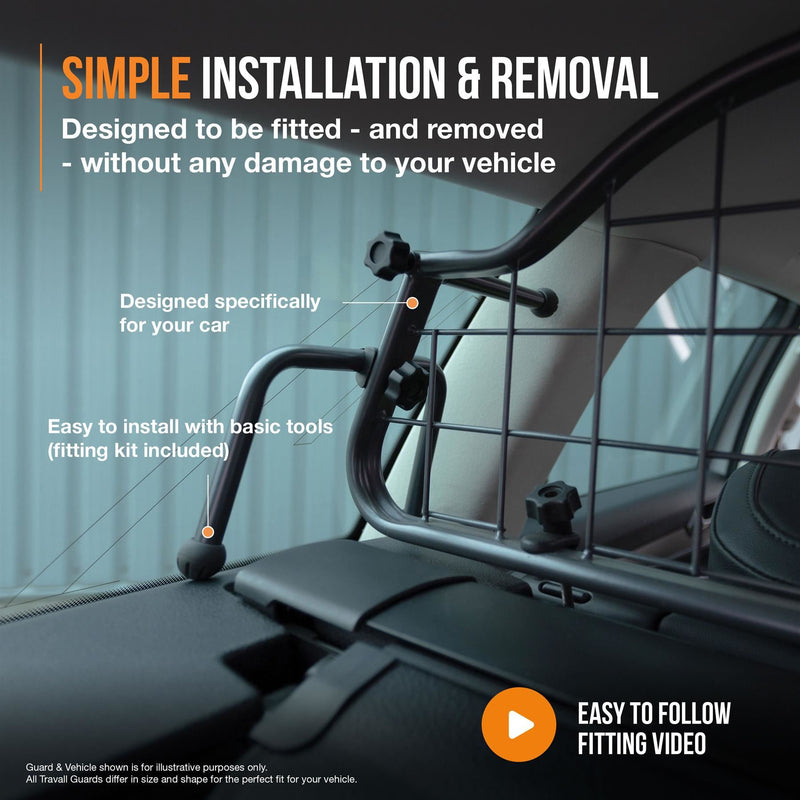 Ensemble Grille de séparation et Grille de division pour coffre Hyundai Tucson (2021-)