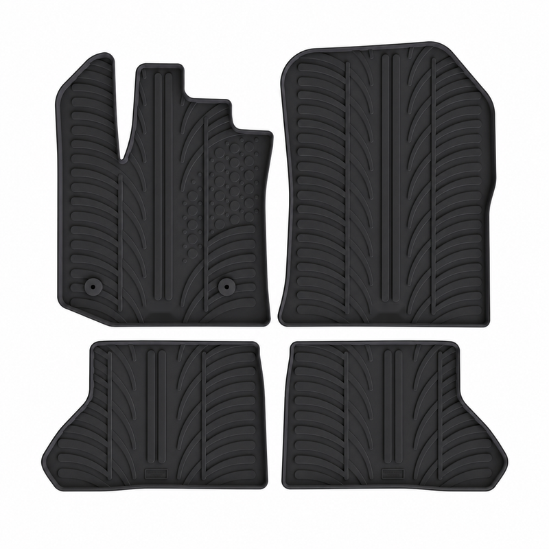 Tapis auto en caoutchouc pour Dacia Dokker (2012-2021)