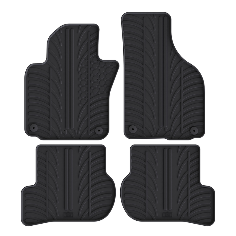 Tapis auto en caoutchouc pour Skoda Octavia (2004-2013)