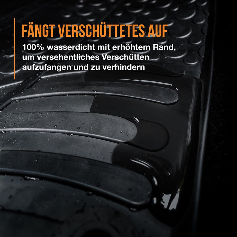 Tapis de sol en caoutchouc pour Dacia Duster (2017-2024)