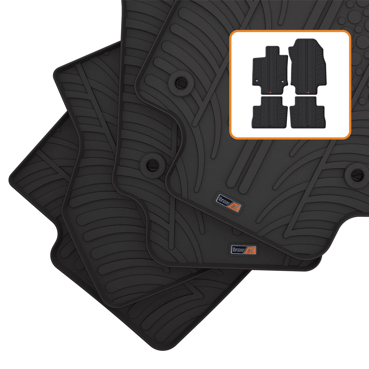 Toyota RAV4 Rubber Car Mats (2018-on)