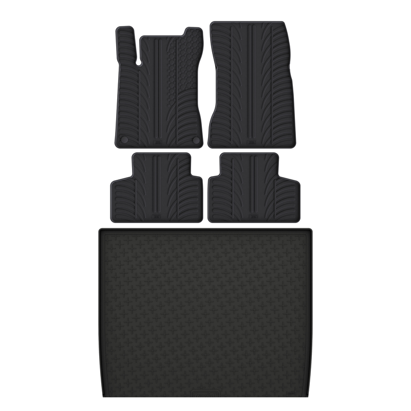 Pack tapis de coffre et tapis auto en caoutchouc pour Mercedes GLB (2020-)