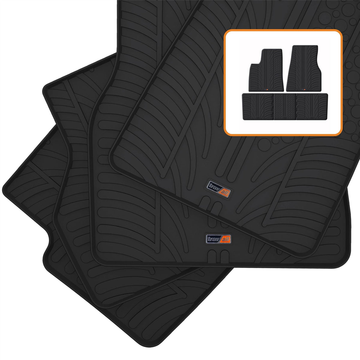 Tesla Model S Caouth Car Mats (2021-on)