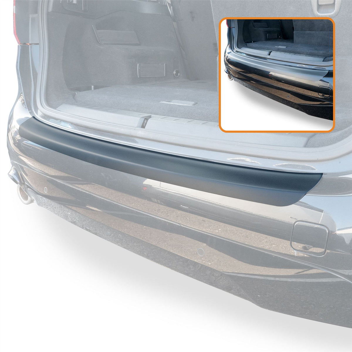 BMW 2 Série Gran Tourer Protection de seuil de coffre de pare-chocs (2015-2021)