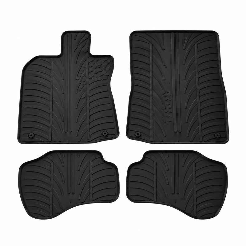 Tapis auto en caoutchouc pour Citroen C1 (2005-2009)