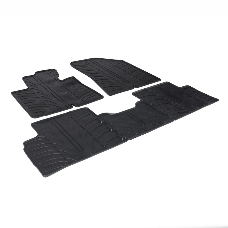 Tapis auto en caoutchouc pour Kia Carens (2013-2019)