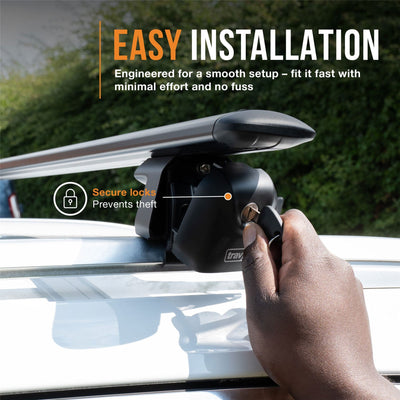 Mercedes GLE Roof Bars (Open Rail) 135cm (2023-)