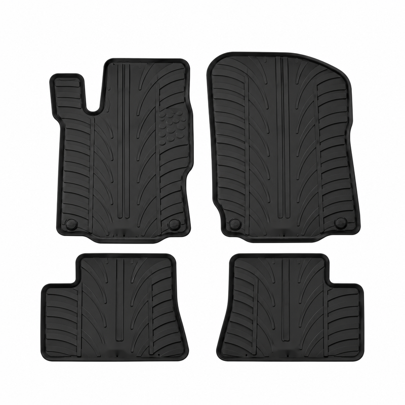 Tapis auto en caoutchouc pour Mercedes M-Class (2005-2012)