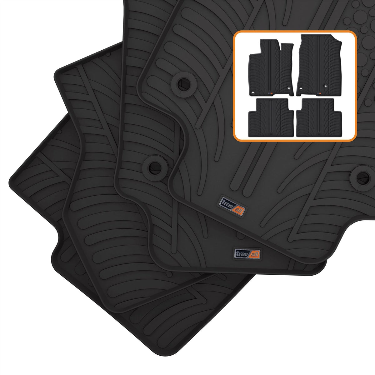 Honda Civic Saloon Tapis de auto (2015-2022)