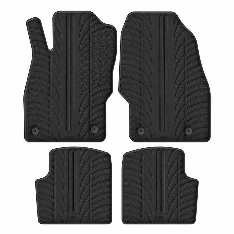 Tapis auto en caoutchouc pour Vauxhall Astra (2004-2010)