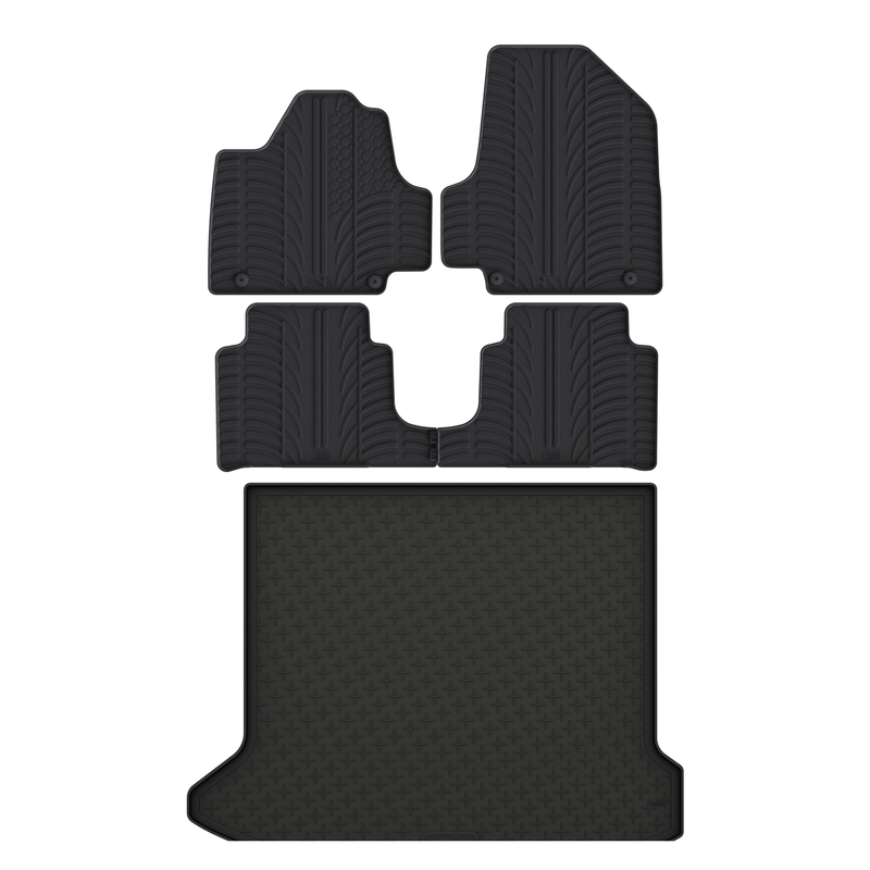Pack tapis de coffre et tapis auto en caoutchouc pour Hyundai Ioniq 5 (2021-)