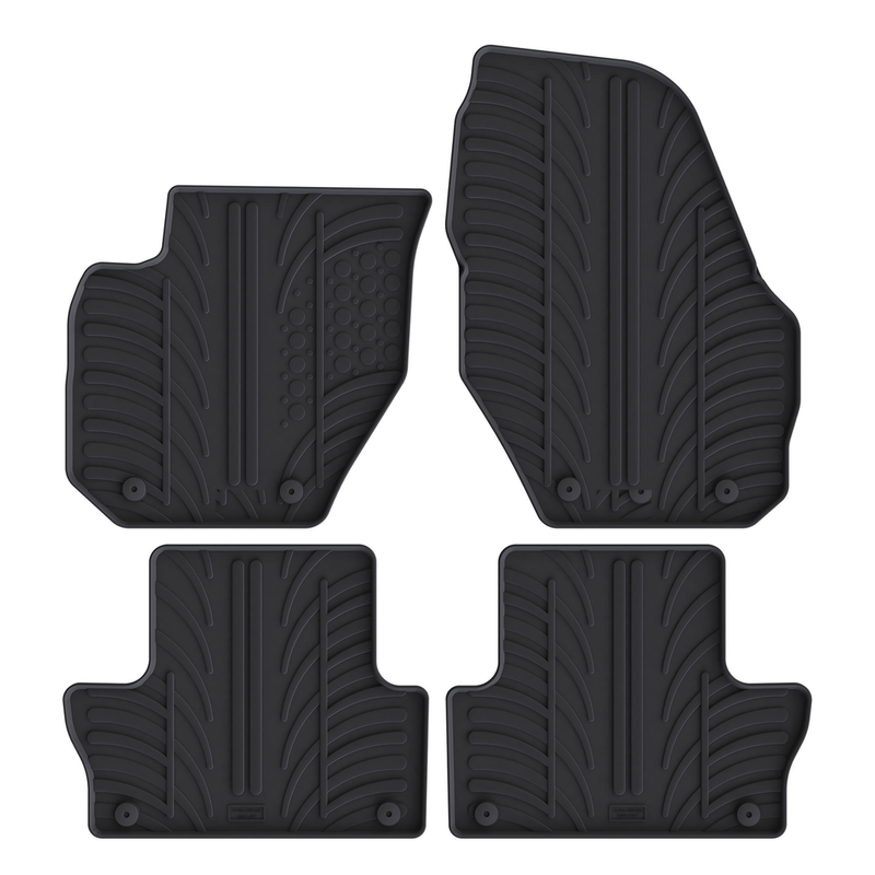 Tapis auto en caoutchouc pour Volvo XC60 (2008-2017)