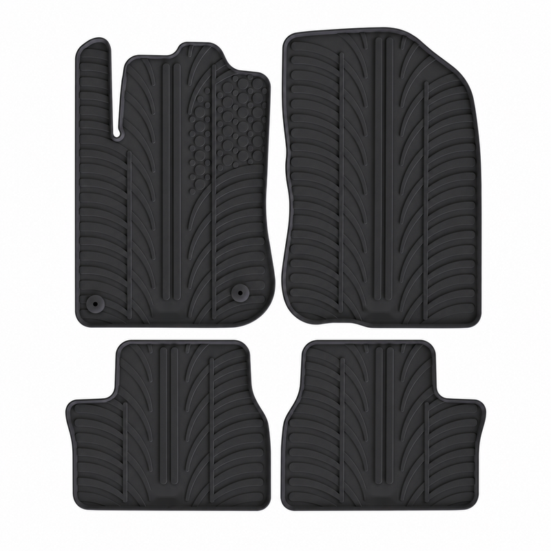 Tapis auto en caoutchouc pour Peugeot 2008 (2013-2019)