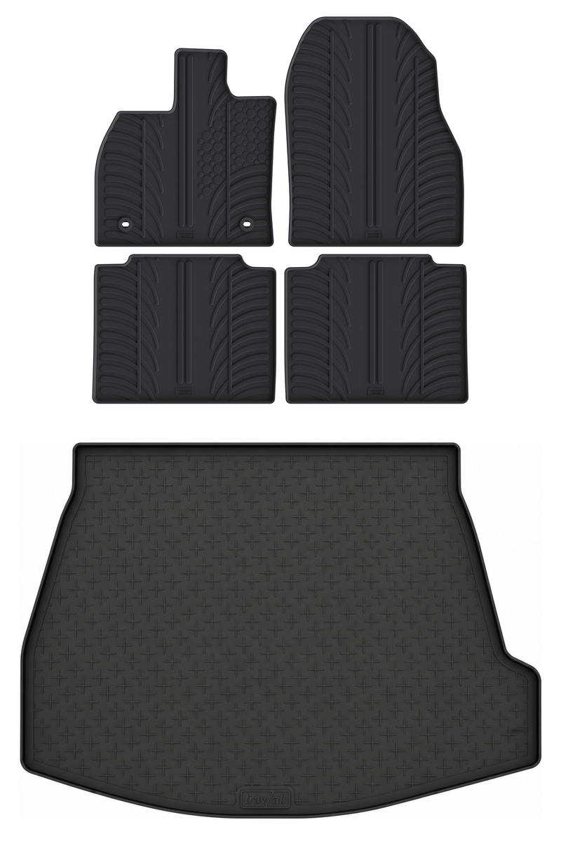 Pack tapis de coffre et tapis auto en caoutchouc pour Subaru Solterra (2023-)