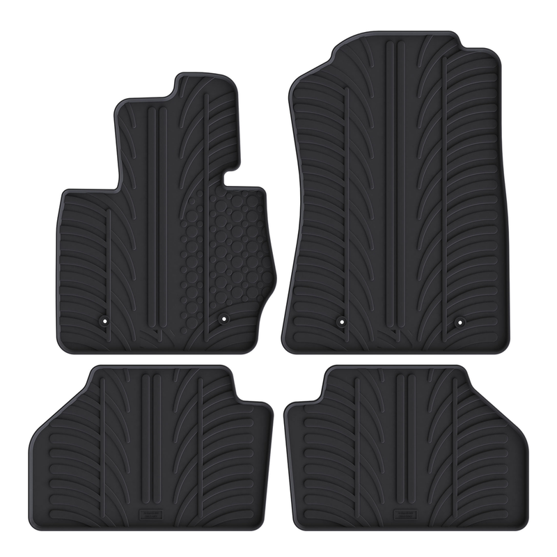 Tapis auto en caoutchouc pour BMW X3 (2010-2017)