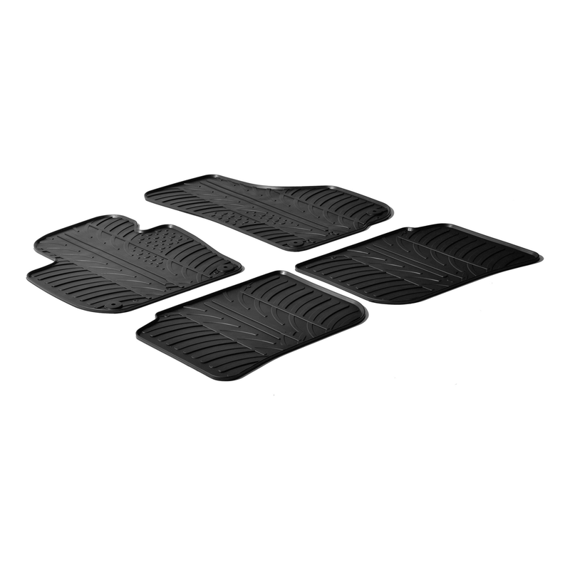 Tapis auto en caoutchouc pour Skoda Superb (2008-2015)