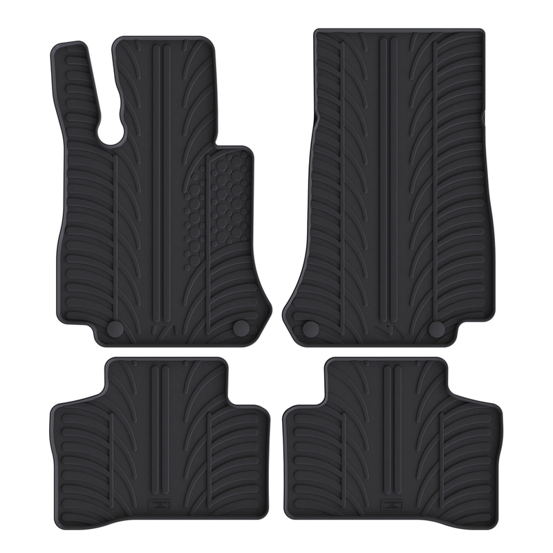 Tapis auto en caoutchouc pour Mercedes GLC (2016-2023)