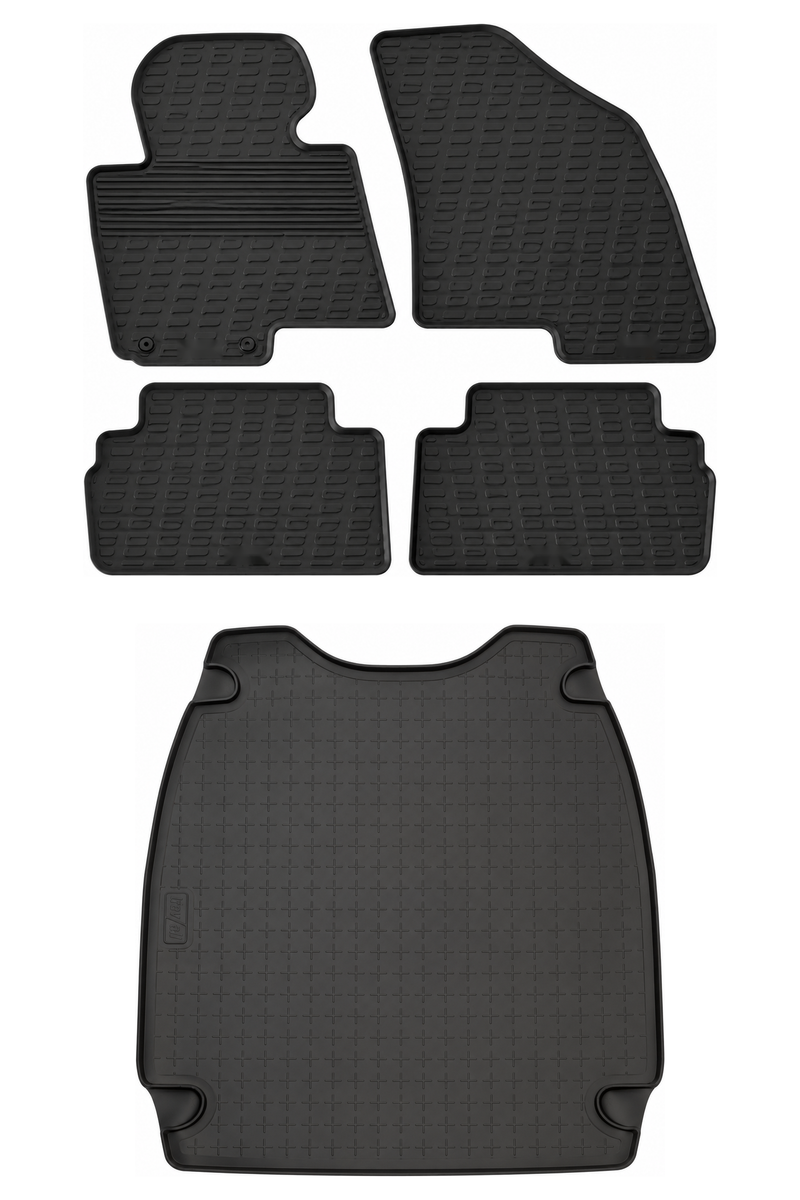 Pack tapis de coffre et tapis auto en caoutchouc pour Kia Sportage (2010-2015)