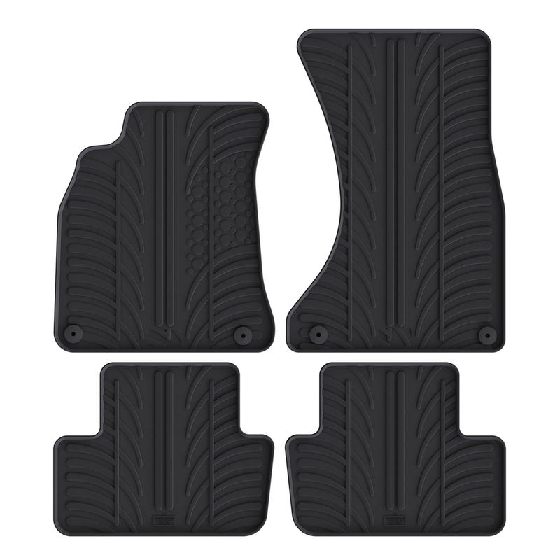 Tapis auto en caoutchouc pour Audi A4 (2008-2016)