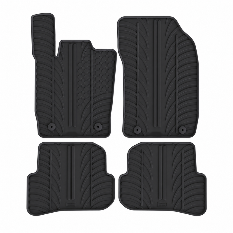 Tapis auto en caoutchouc pour Audi A1 (2010-2018)