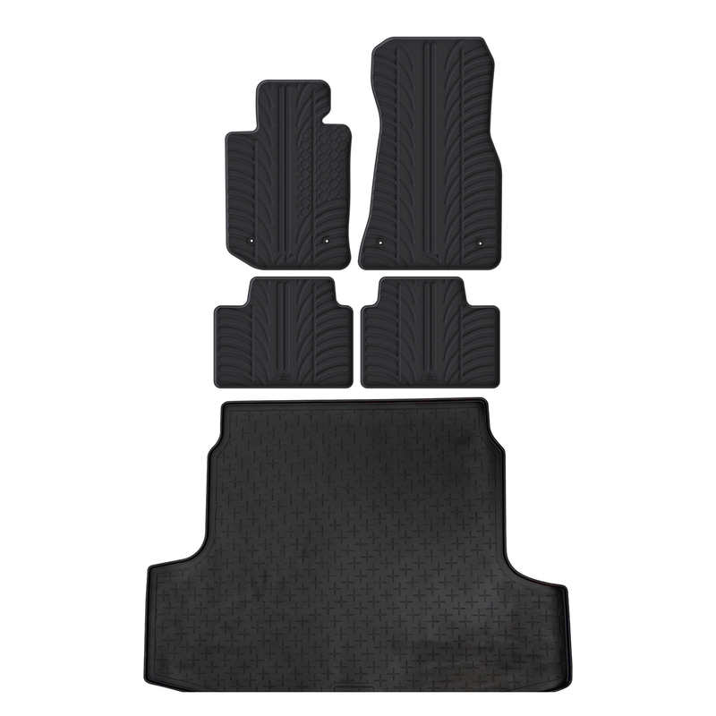 Pack tapis de coffre et tapis auto en caoutchouc pour BMW 3 Series (2019-)