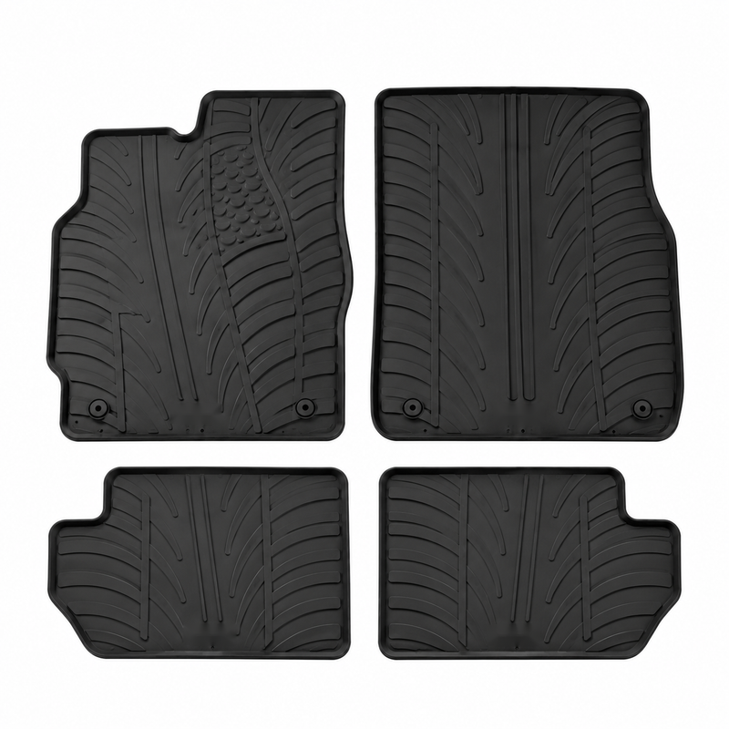 Tapis auto en caoutchouc pour Mazda 2 (2007-2014)