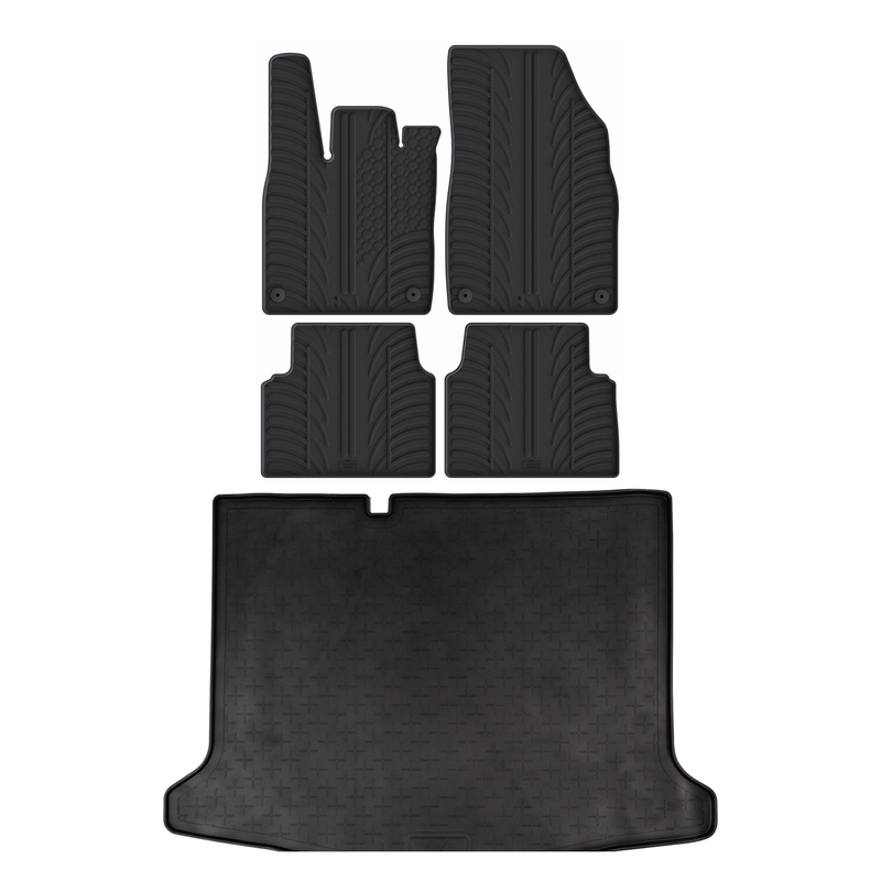 Pack tapis de coffre et tapis auto en caoutchouc pour VW ID.3 (2020-)