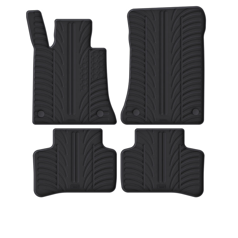 Tapis auto en caoutchouc pour Mercedes GLK (2008-2015)