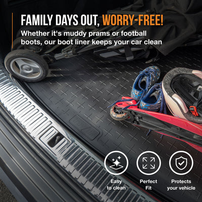 Skoda Yeti Tapis de coffre (2013-2017)