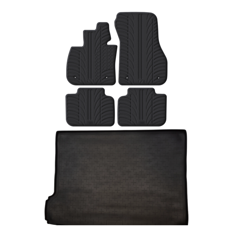 Pack tapis de coffre et tapis auto en caoutchouc pour BMW X2 (2018-2023)