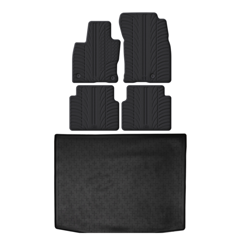 Pack tapis de coffre et tapis auto en caoutchouc pour Ford Kuga (2020-)
