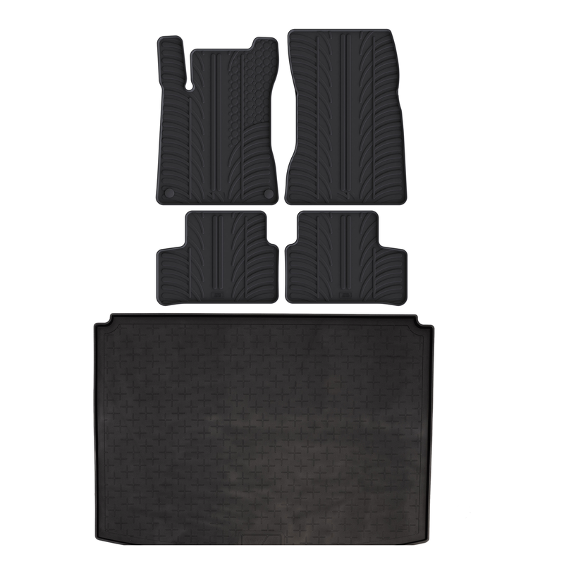 Pack tapis de coffre et tapis auto en caoutchouc pour Mercedes B-Class (2018-)