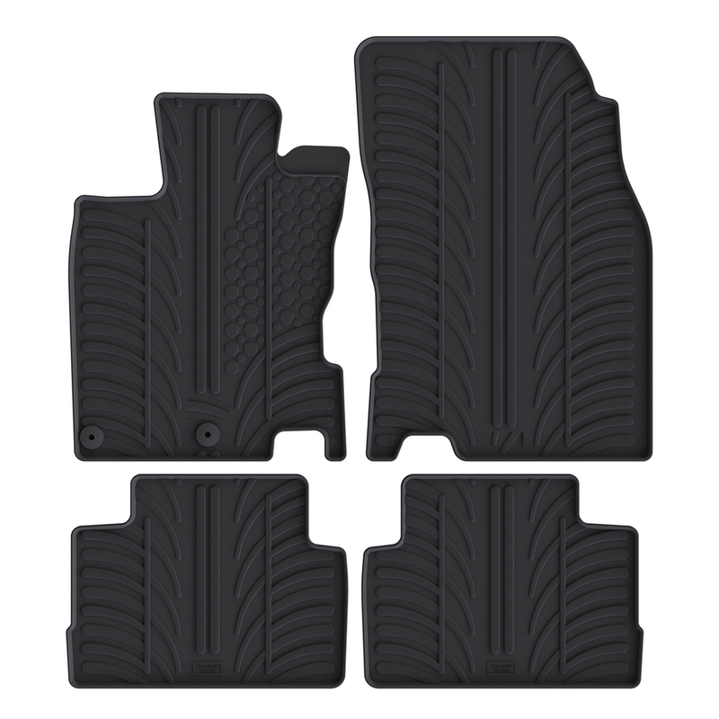 Tapis auto en caoutchouc pour Nissan Qashqai (2014-2021)