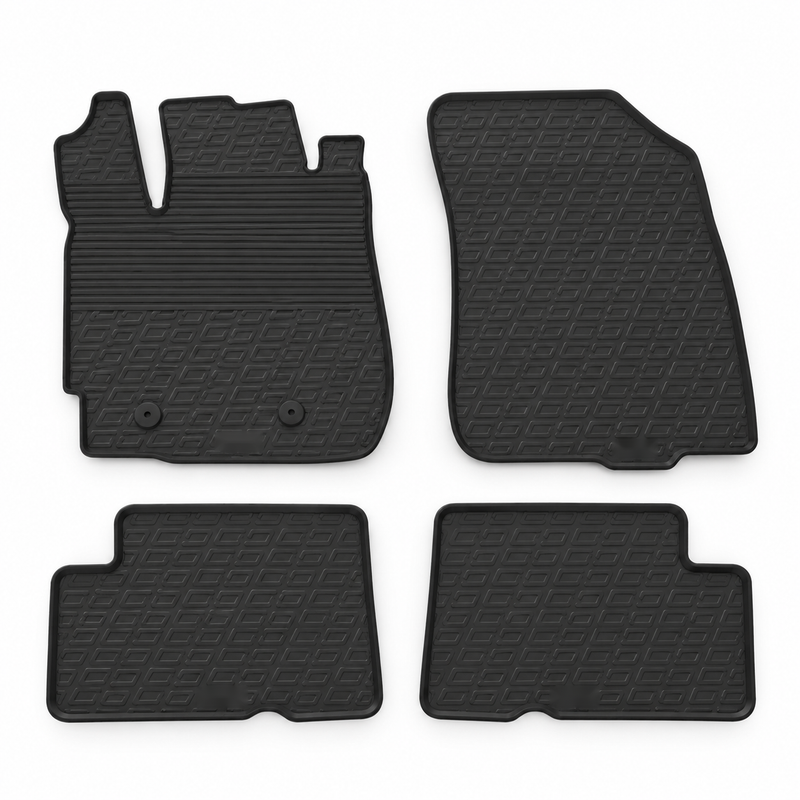 Tapis auto en caoutchouc pour Dacia Duster (2015-2018)