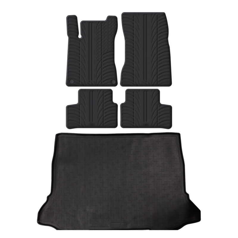 Pack tapis de coffre et tapis auto en caoutchouc pour Mercedes A-Class (2018-)