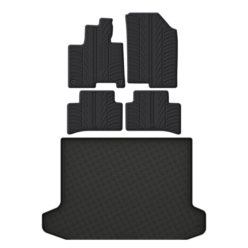 Pack tapis de coffre et tapis auto en caoutchouc pour Kia Sportage (2022-)