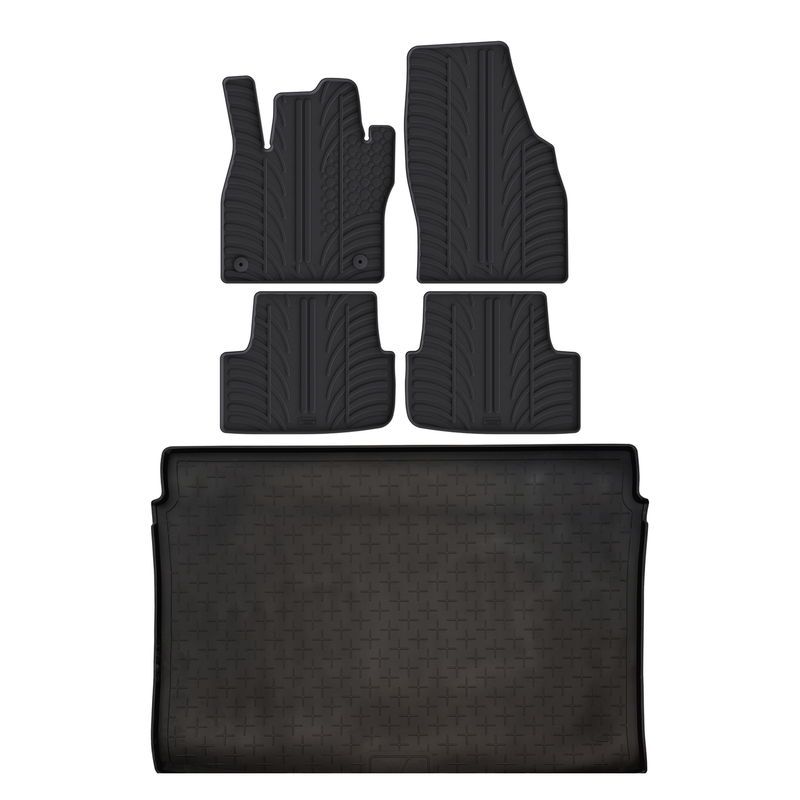 Pack tapis de coffre et tapis auto en caoutchouc pour Seat Arona (2017-)