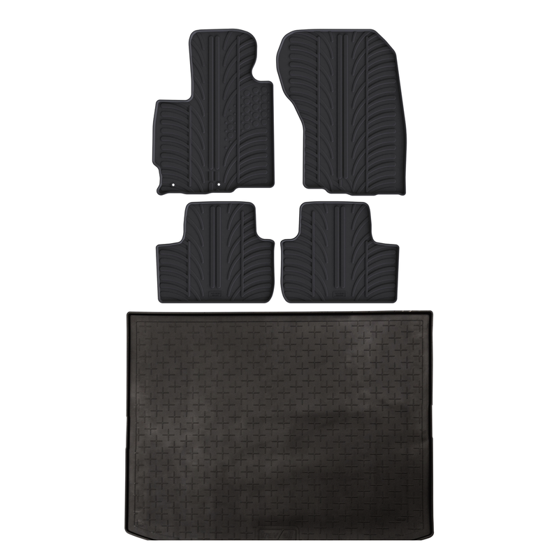 Pack tapis de coffre et tapis auto en caoutchouc pour Mitsubishi ASX (2010-2023)