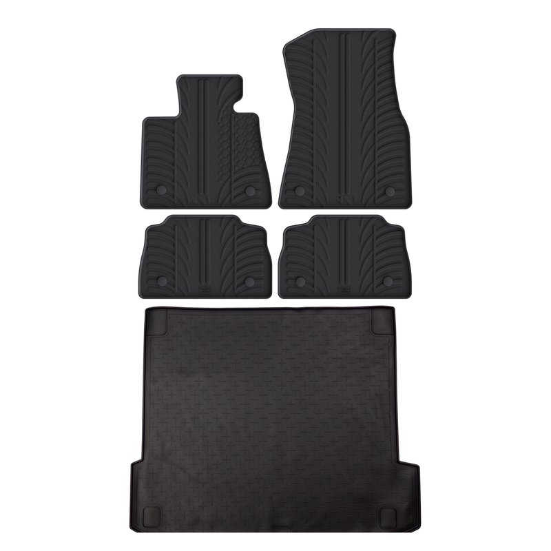 Pack tapis de coffre et tapis auto en caoutchouc pour BMW X6 (2019-)