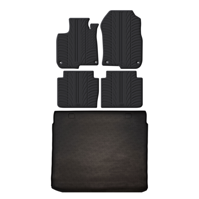 Pack tapis de coffre et tapis auto en caoutchouc pour Honda CR-V (2018-2023)