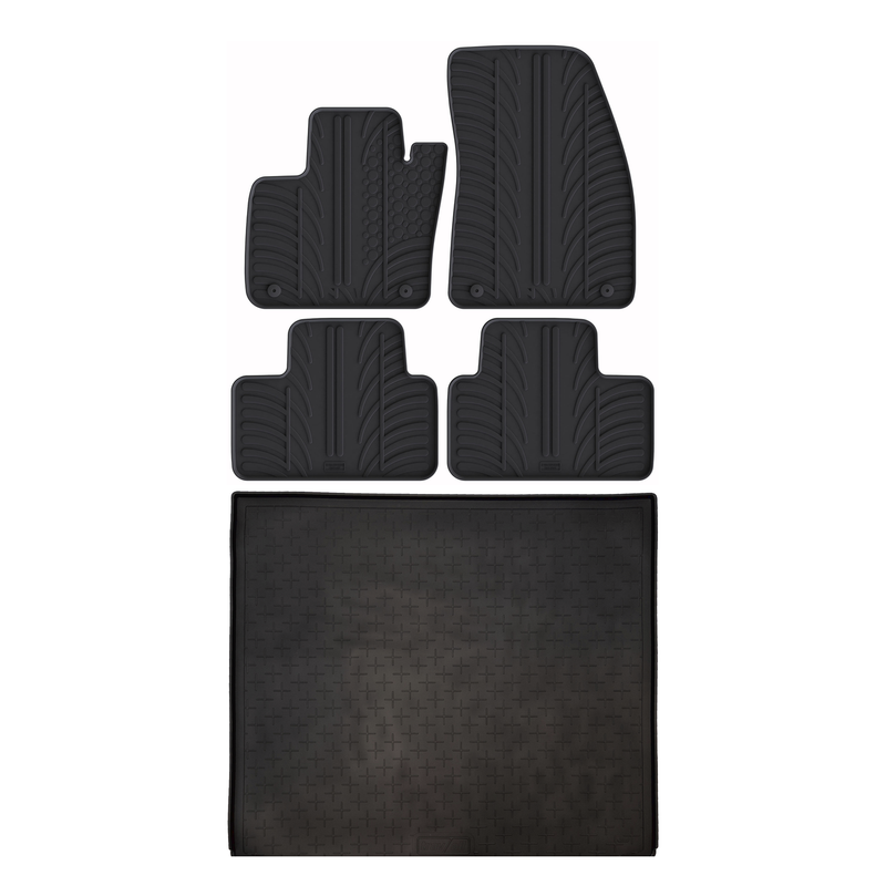Pack tapis de coffre et tapis auto en caoutchouc pour Volvo XC40 (2017-)