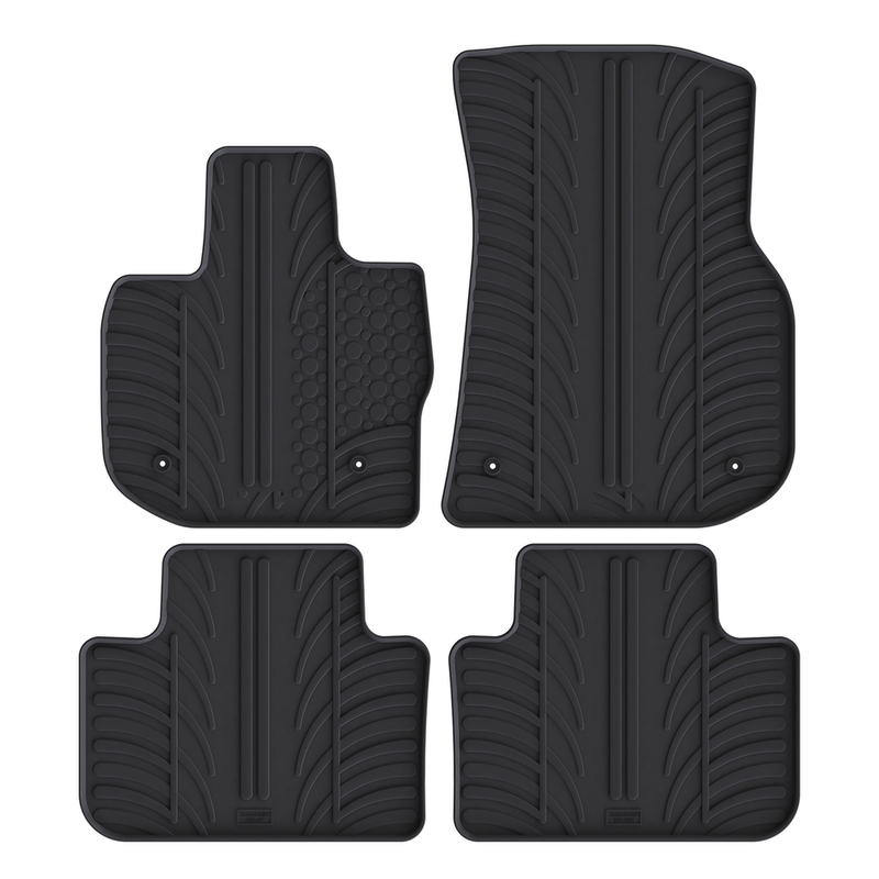 Tapis auto en caoutchouc pour BMW X3 (2017-2024)