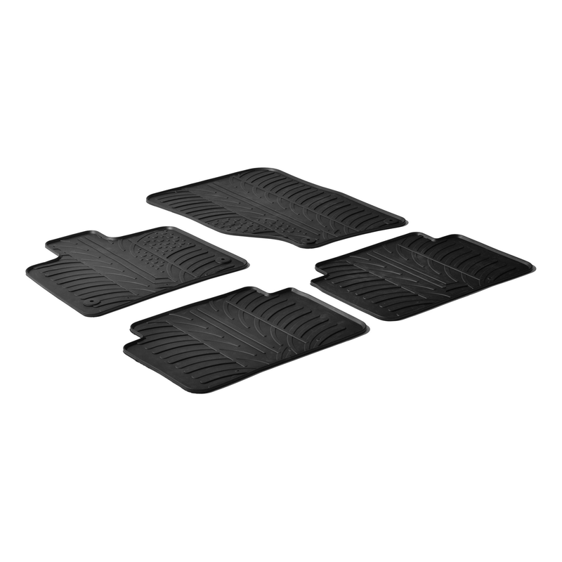 Tapis auto en caoutchouc pour Audi Q7 (2006-2015)